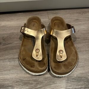Birkenstock Gold Sandals